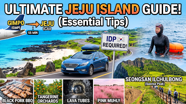 Jeju travel guide artwork